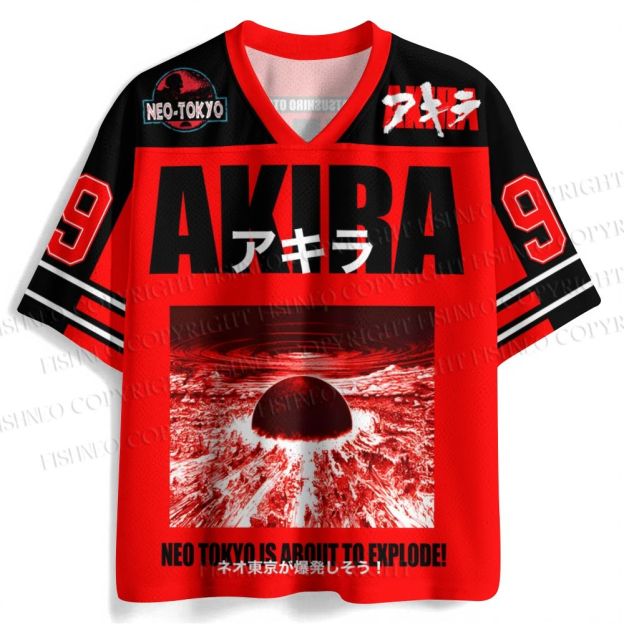 Akira Neo Tokyo Printed Jersey Shirts
