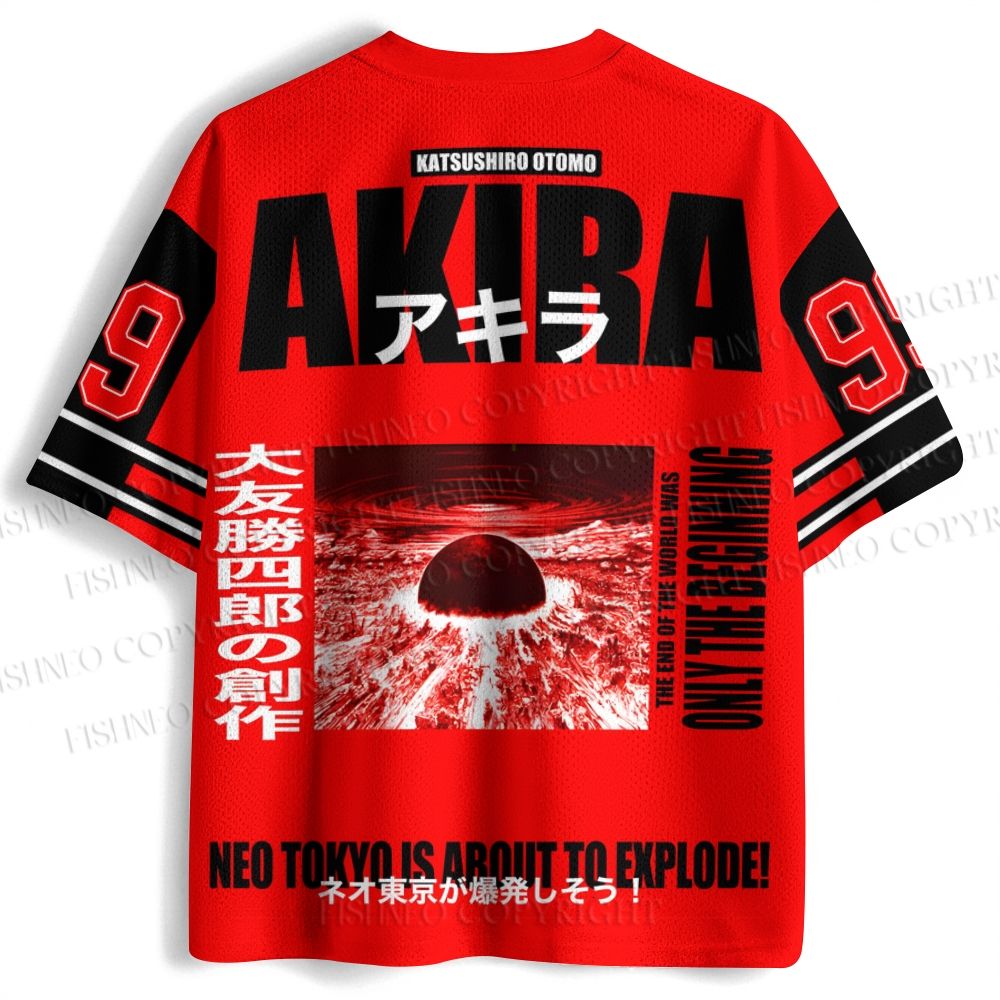 Akira Neo Tokyo Printed Jersey Shirts