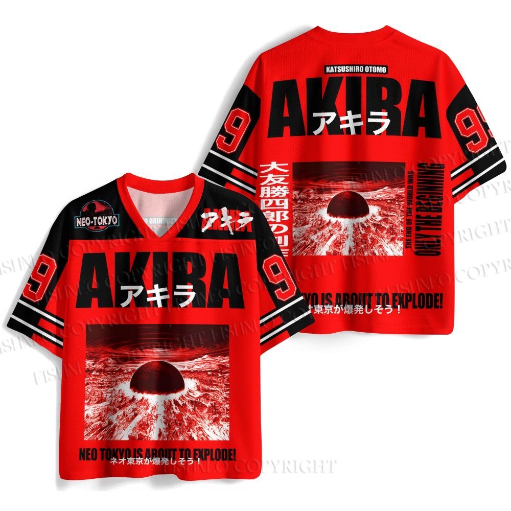 Akira Neo Tokyo Printed Jersey Shirts
