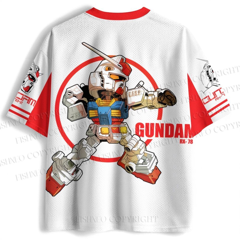 Gundam RX-78-2 Printed Jersey Shirts
