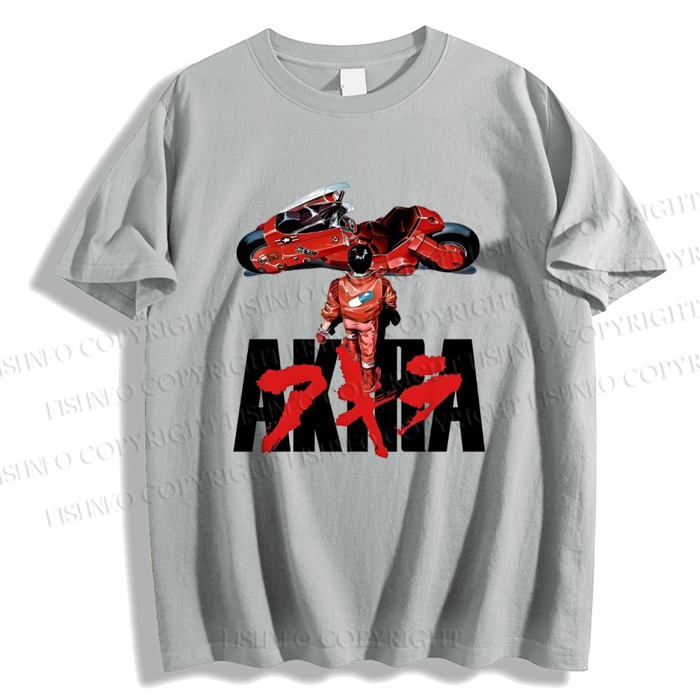 Unisex Classic Cotton Akira Printed T-shirt