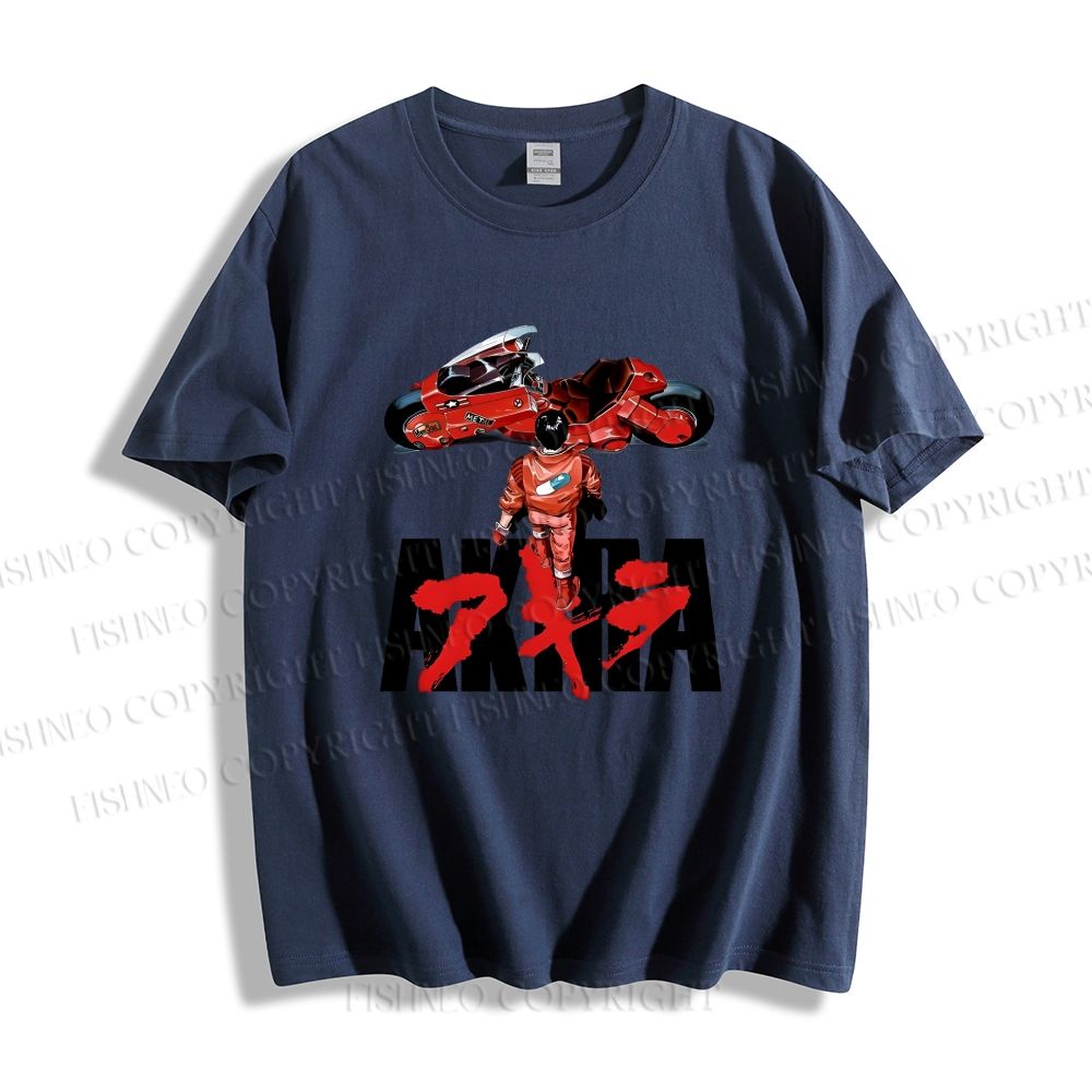 Unisex Classic Cotton Akira Printed T-shirt