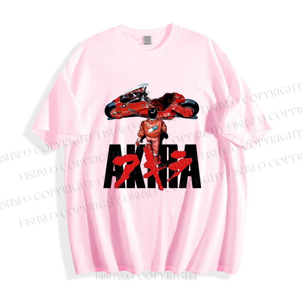 Unisex Classic Cotton Akira Printed T-shirt