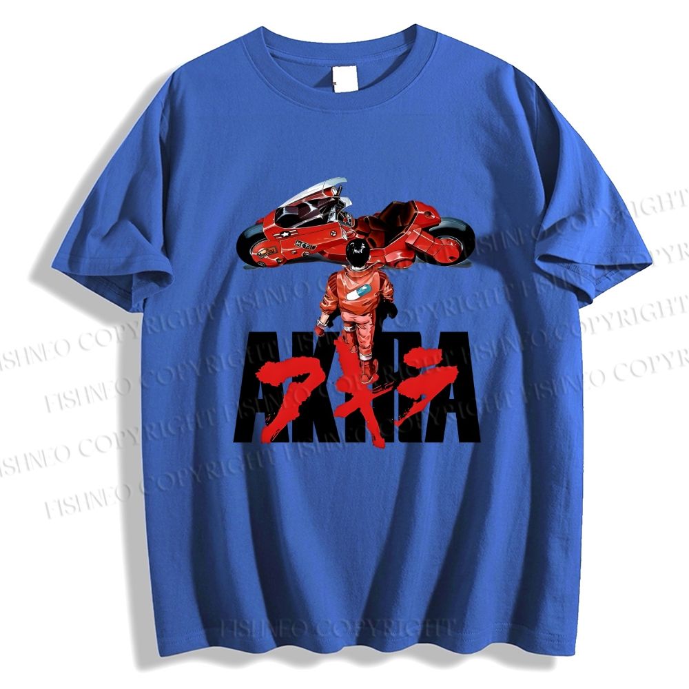 Unisex Classic Cotton Akira Printed T-shirt