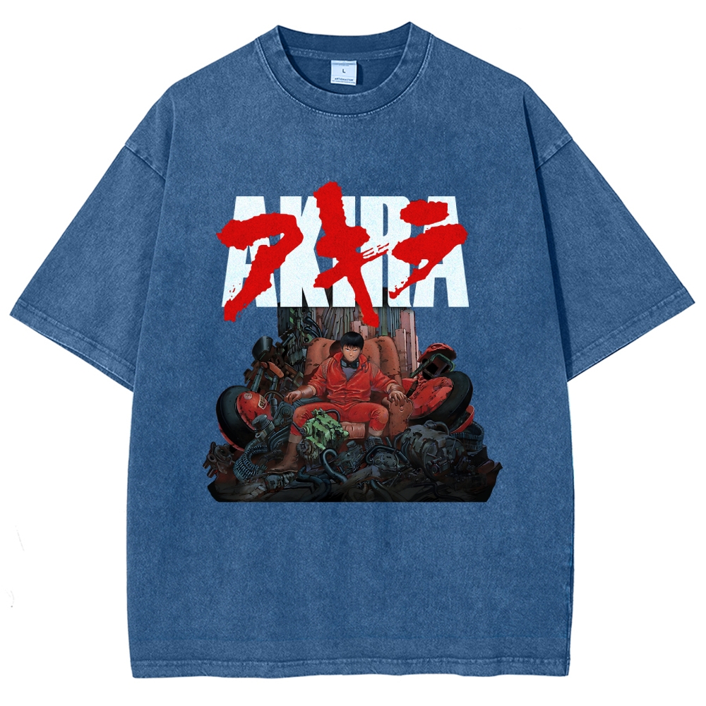 Akira Vintage Wash Japanese Design T-Shirt