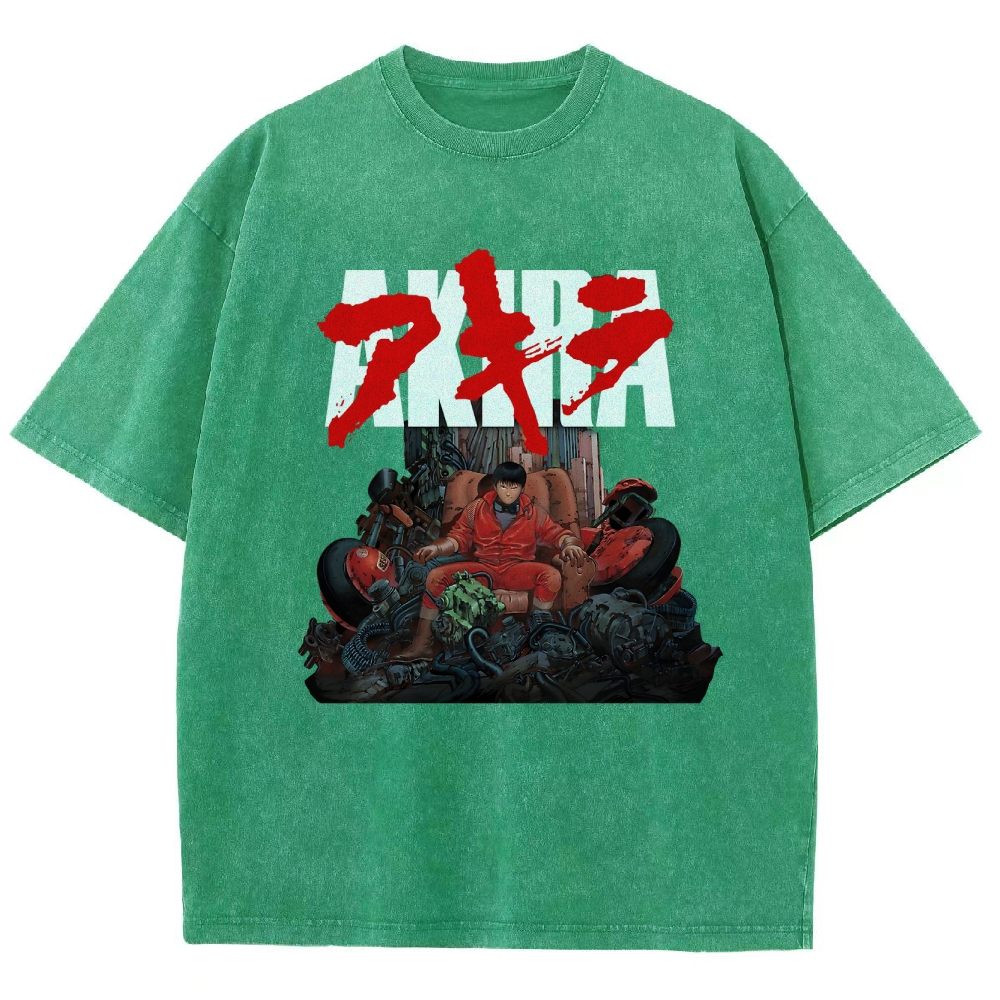 Akira Vintage Wash Japanese Design T-Shirt