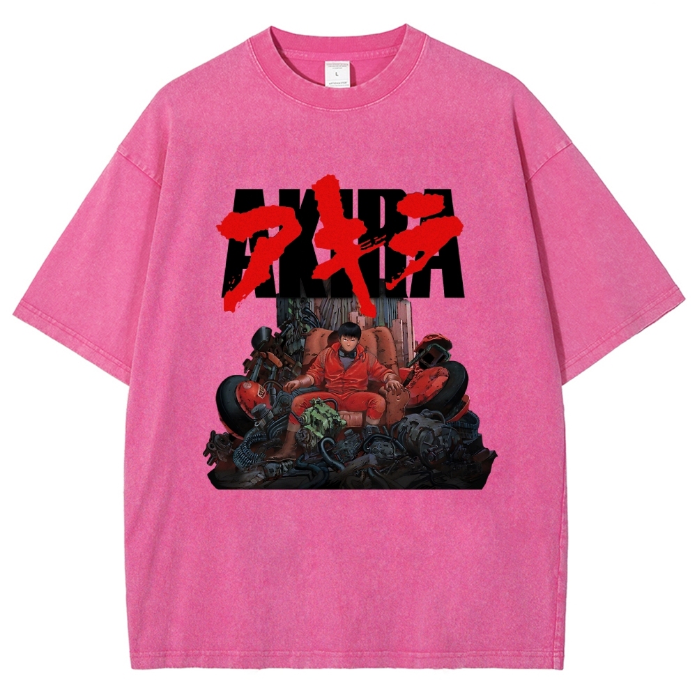 Akira Vintage Wash Japanese Design T-Shirt