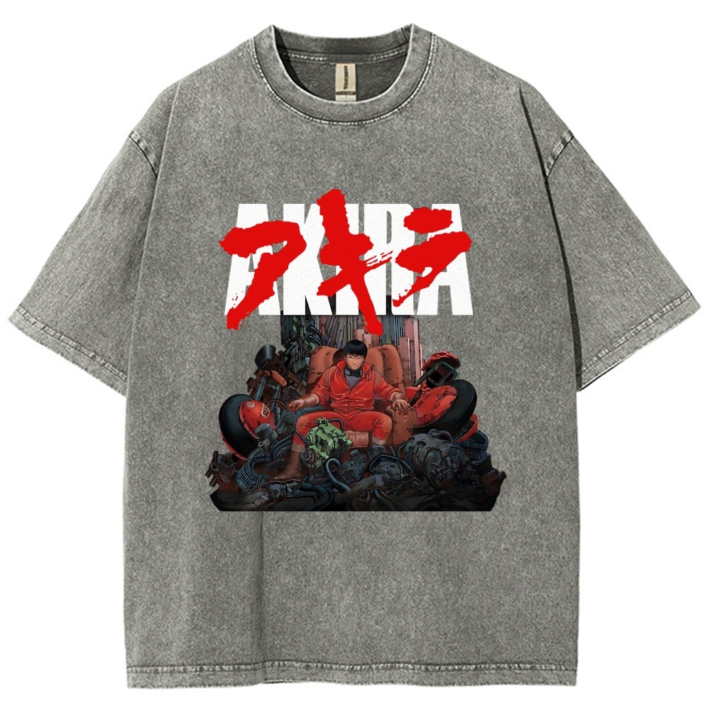 Akira Vintage Wash Japanese Design T-Shirt