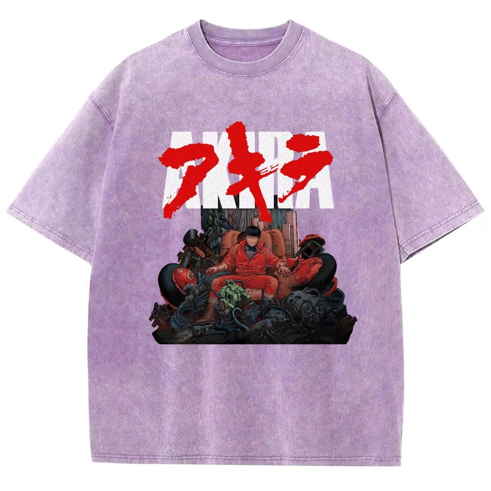 Akira Vintage Wash Japanese Design T-Shirt