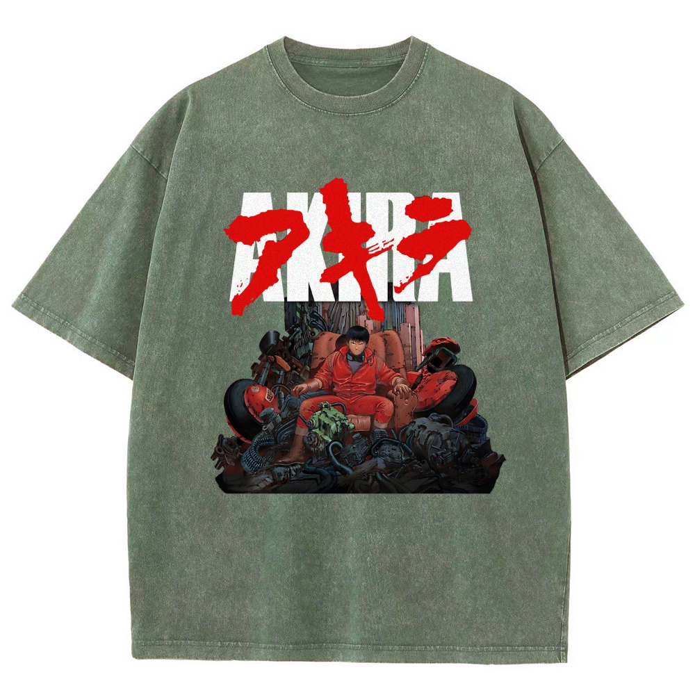 Akira Vintage Wash Japanese Design T-Shirt