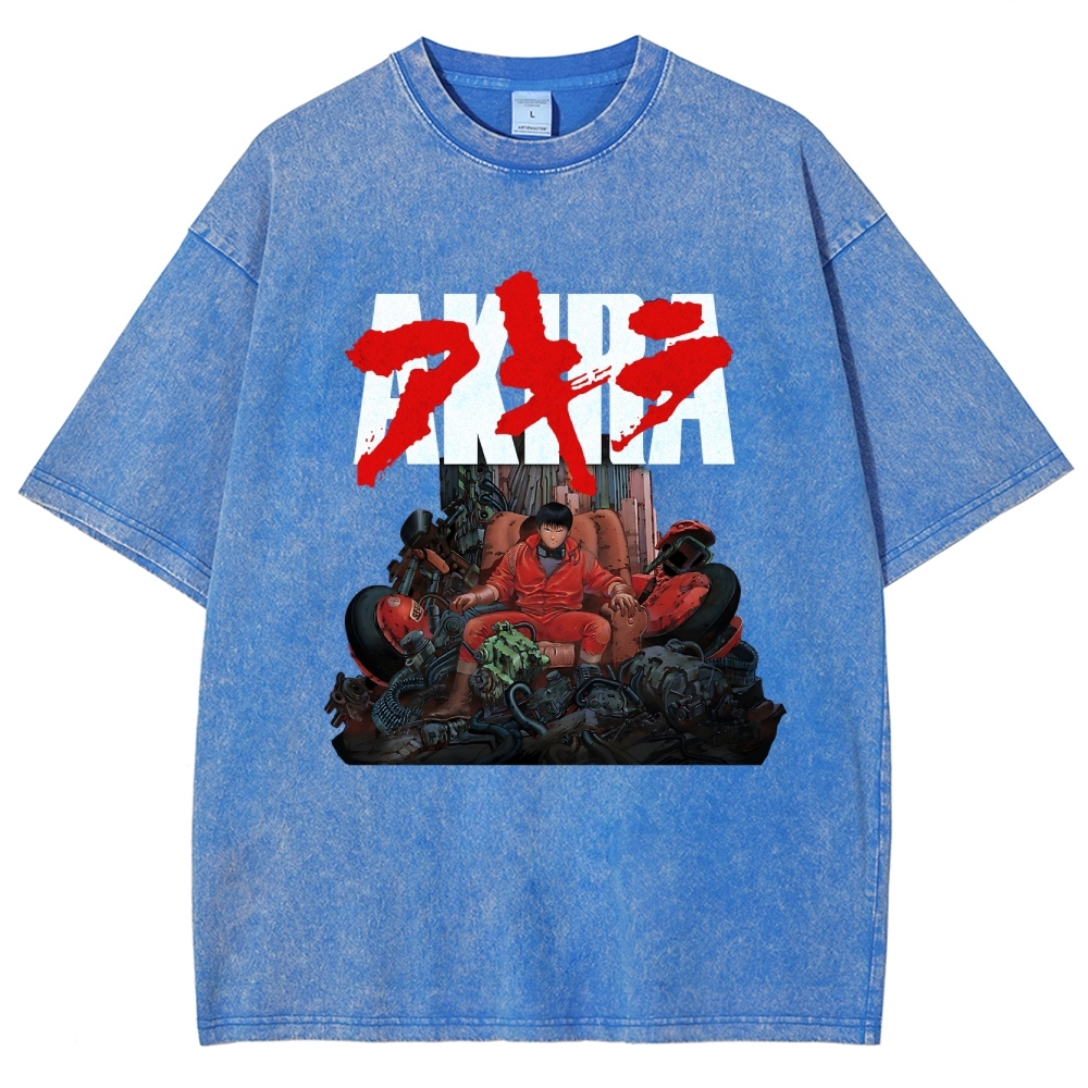 Akira Vintage Wash Japanese Design T-Shirt