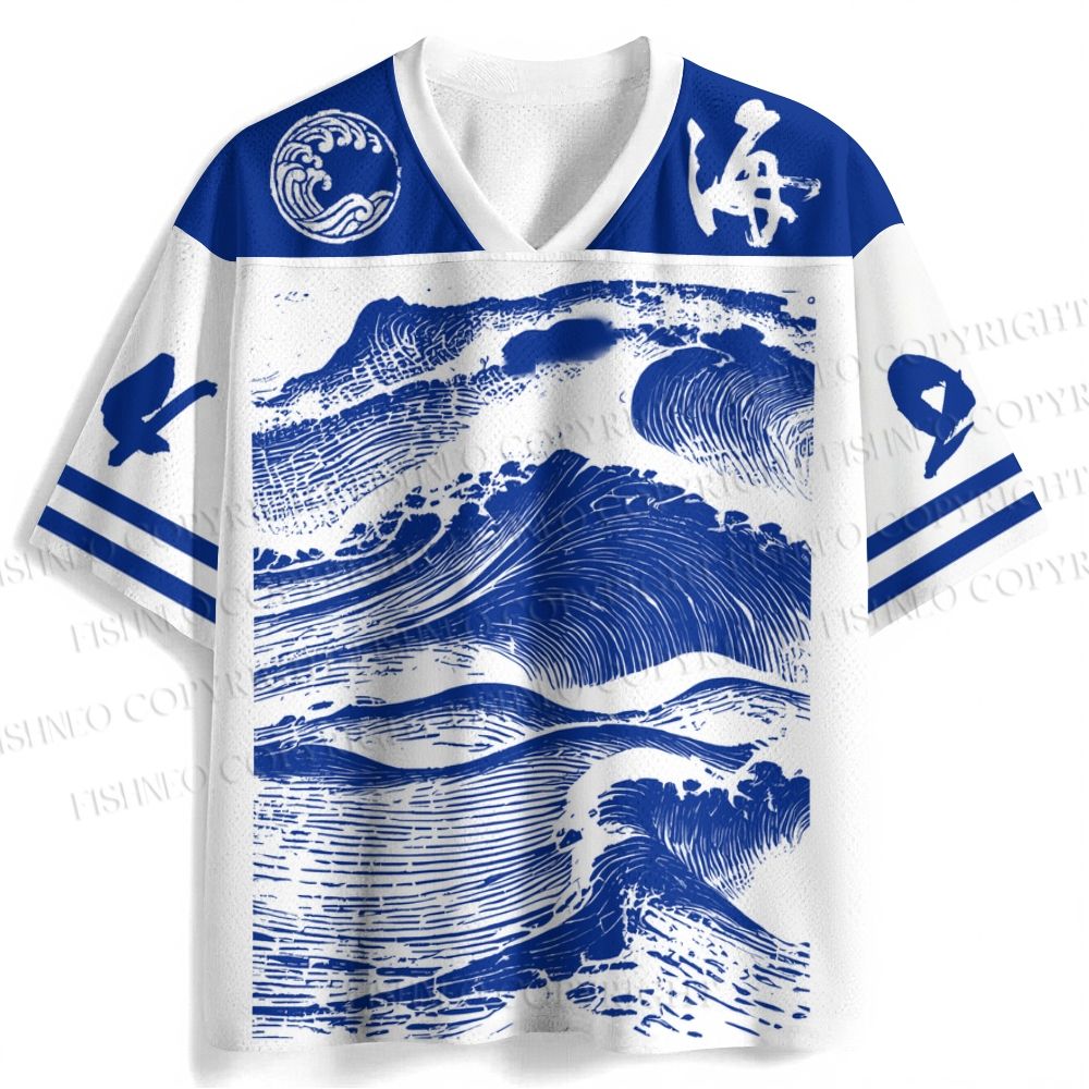 Vintage Japanese Wave Jersey Shirts