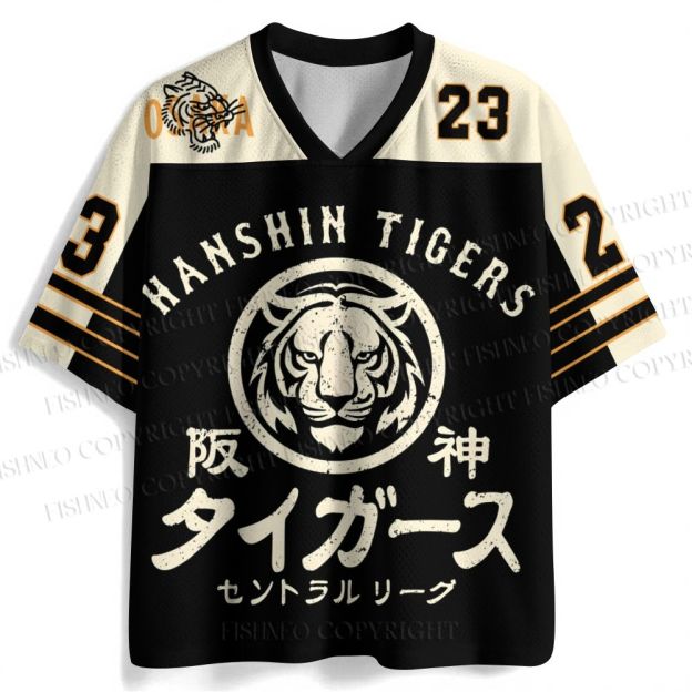 Hanshin Tigers Printed Jersey Shirts