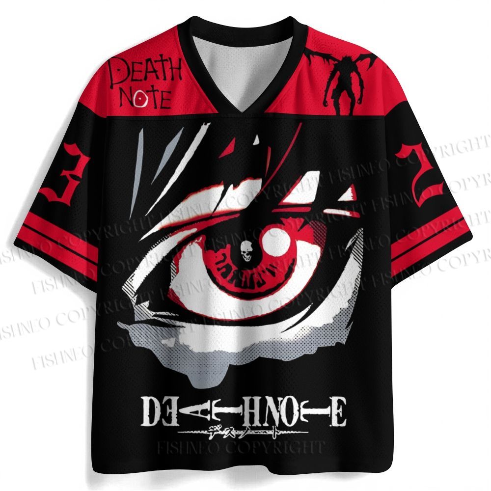 Japanese Anime Death Note Jersey Shirts