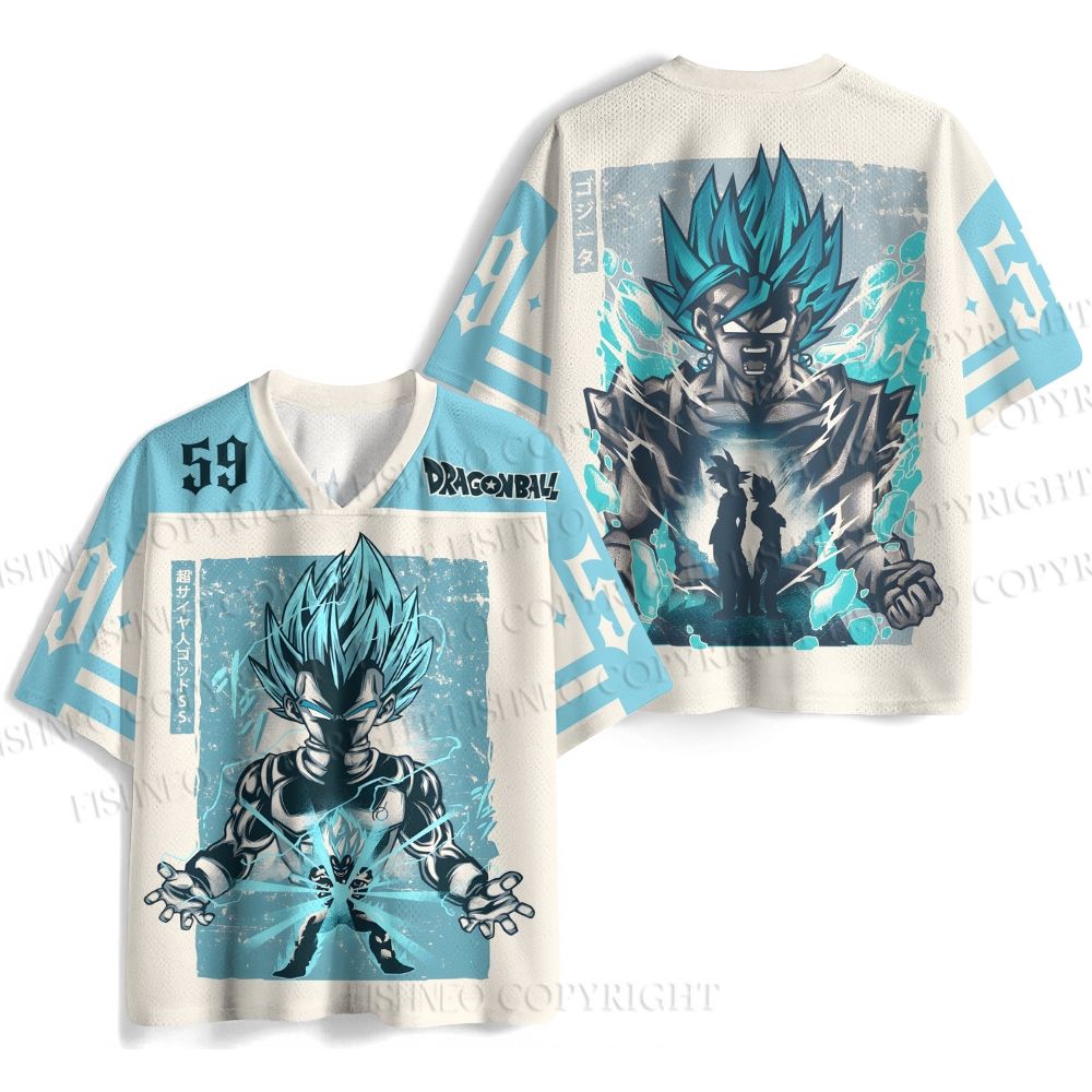 Dragon Ball Super Saiyan God SS Printed Jersey Shirts