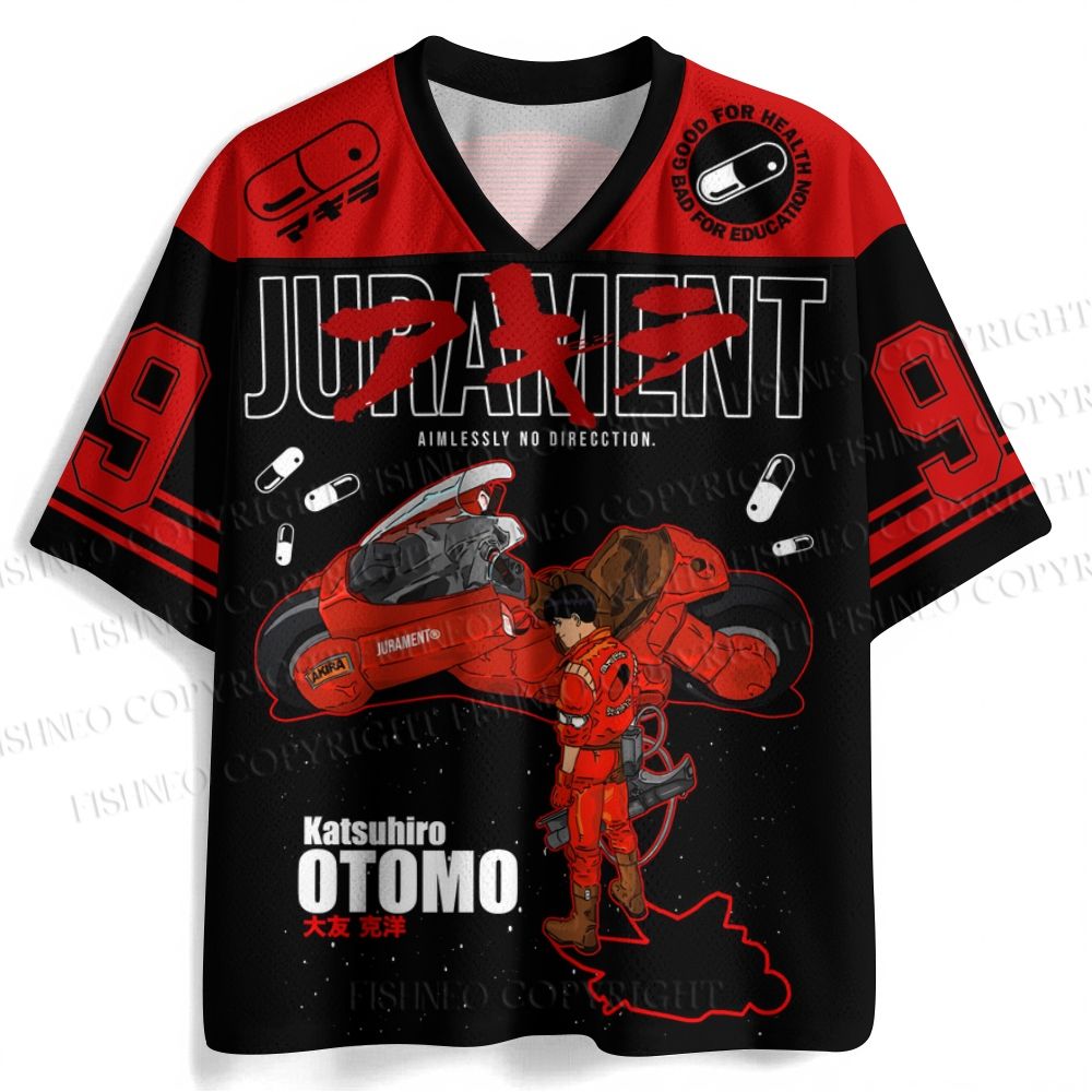 Akira Shotaro Kaneda Printed Jersey Shirts