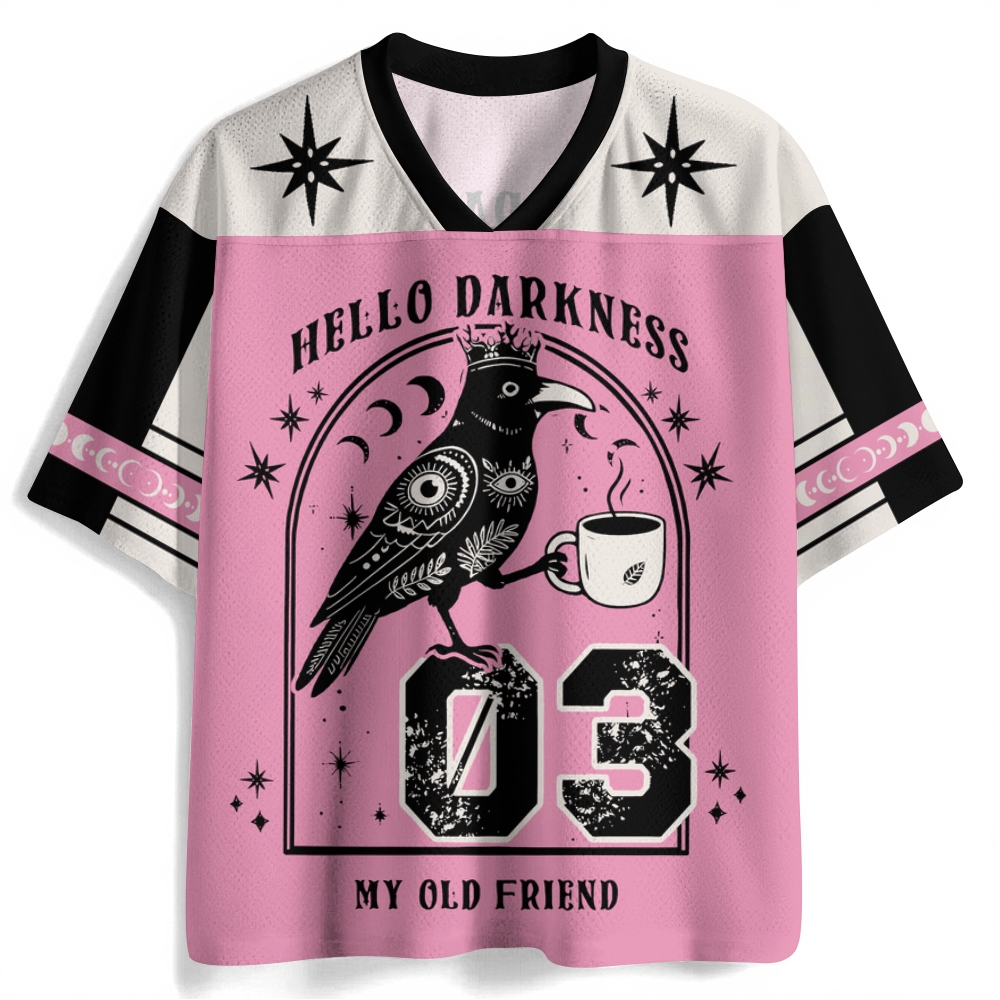 Hello Darkness My Old Friend No 03 Jersey Shirts