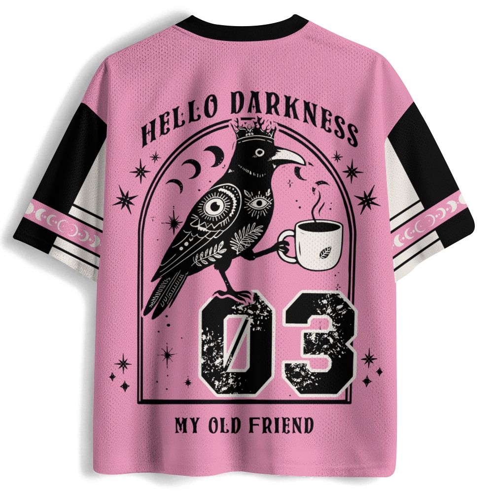Hello Darkness My Old Friend No 03 Jersey Shirts