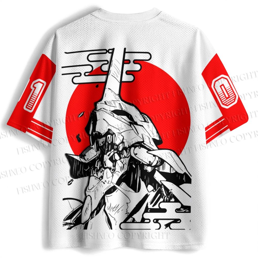 Neon Genesis Evangelion Unit 01 Jersey Shirts
