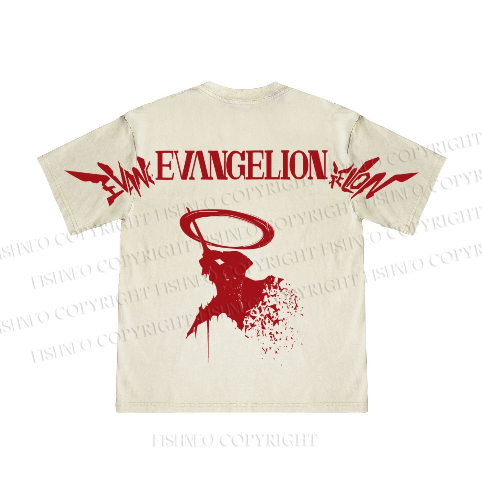 Neon Genesis Evangelion Unit 01 washed t shirt