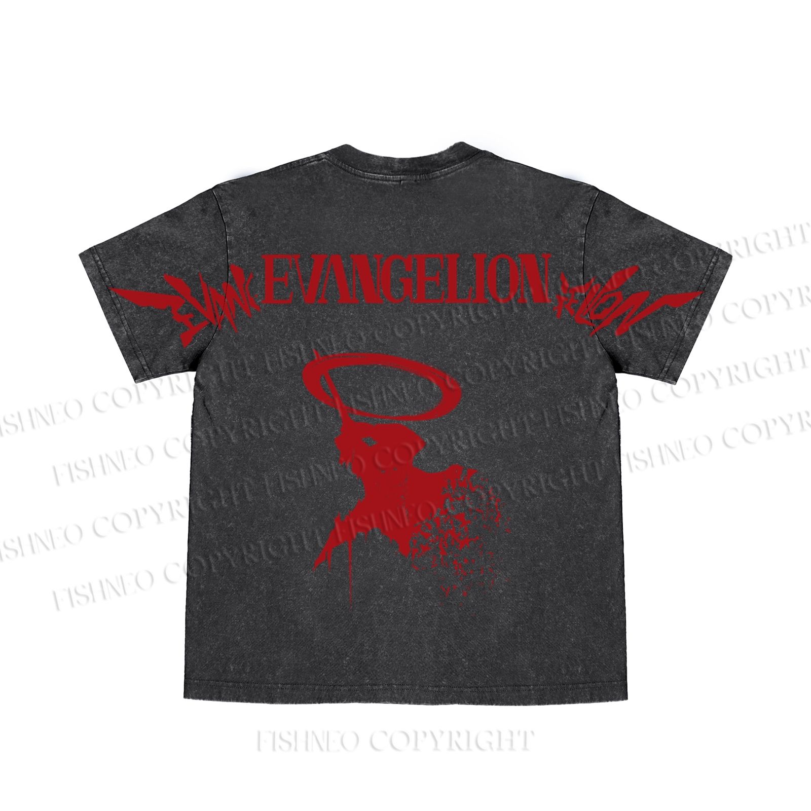 Neon Genesis Evangelion Unit 01 washed t shirt
