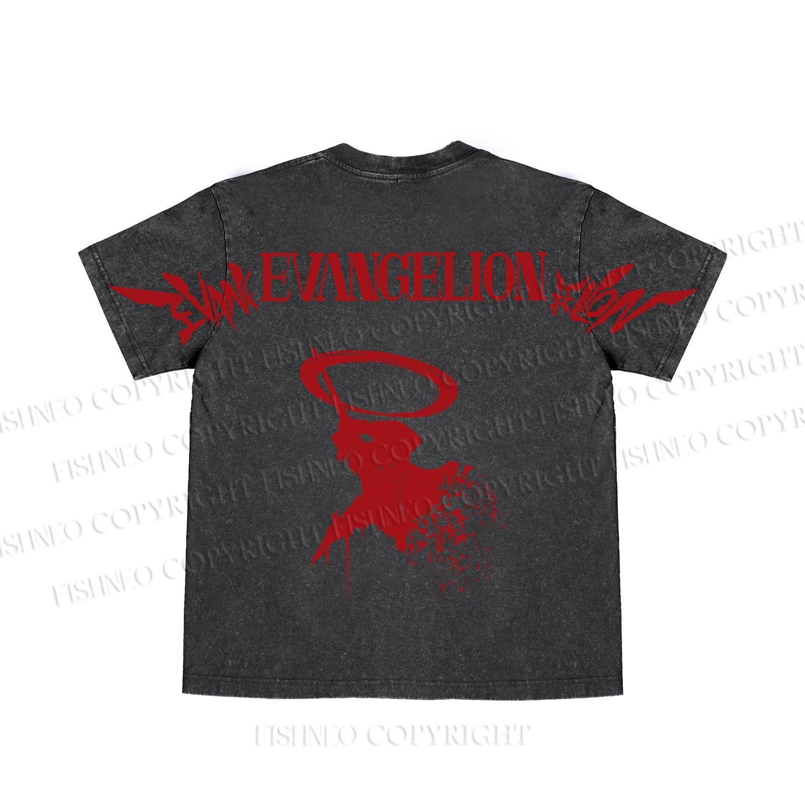 Neon Genesis Evangelion Unit 01 washed t shirt