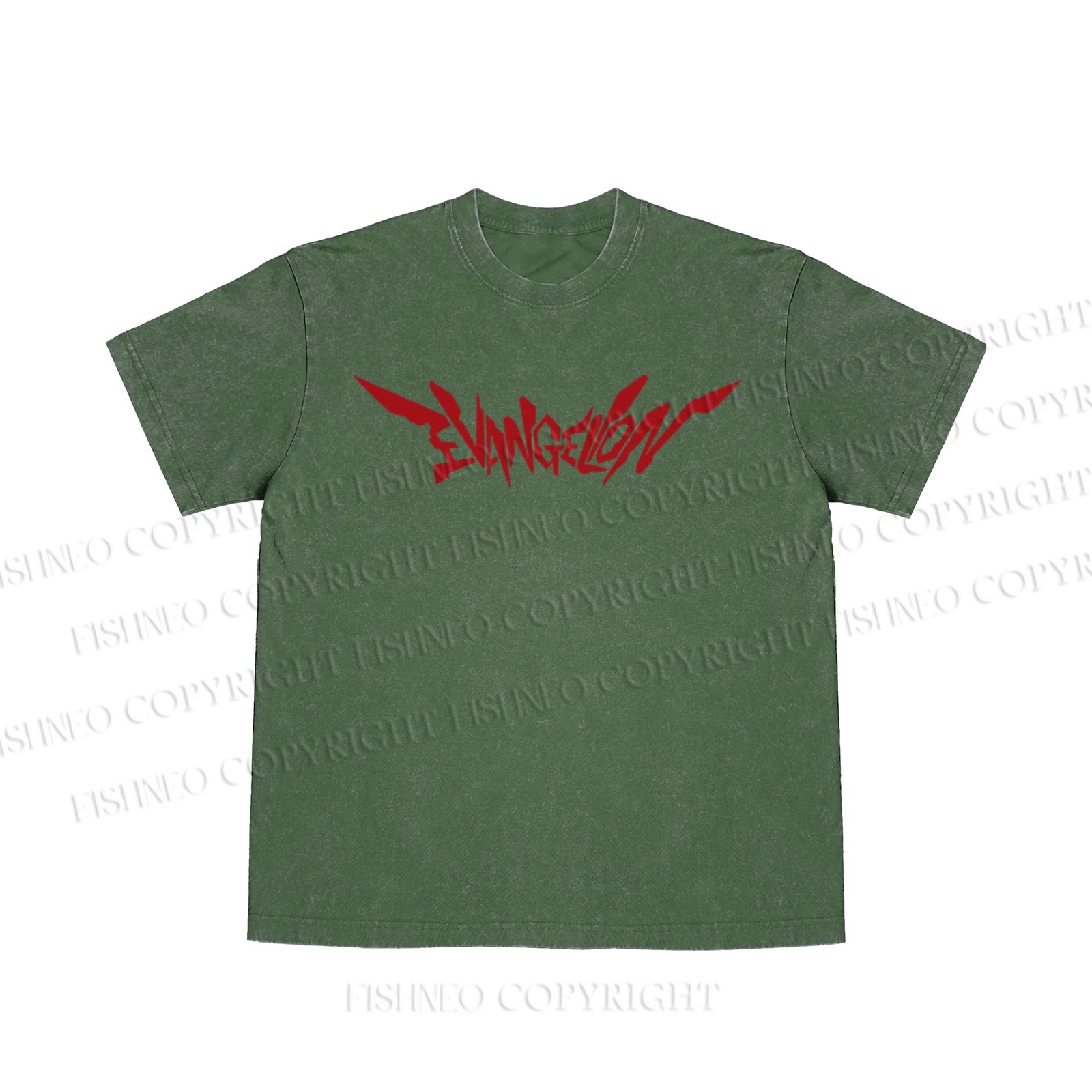 Neon Genesis Evangelion Unit 01 washed t shirt