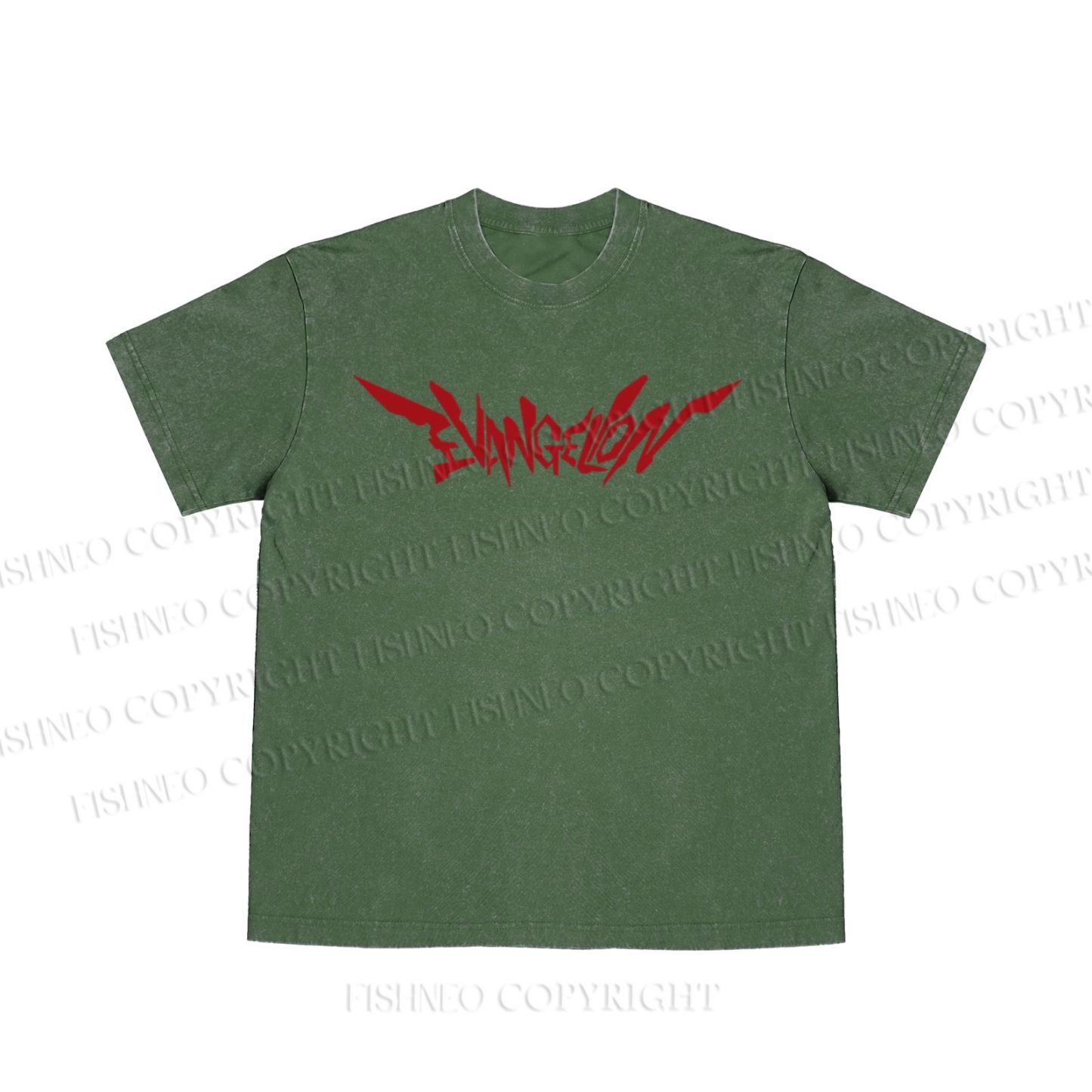 Neon Genesis Evangelion Unit 01 washed t shirt