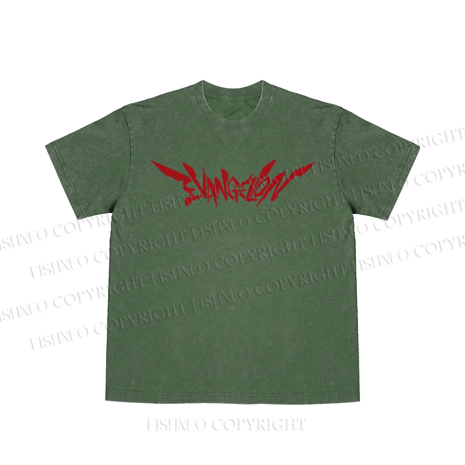 Neon Genesis Evangelion Unit 01 washed t shirt