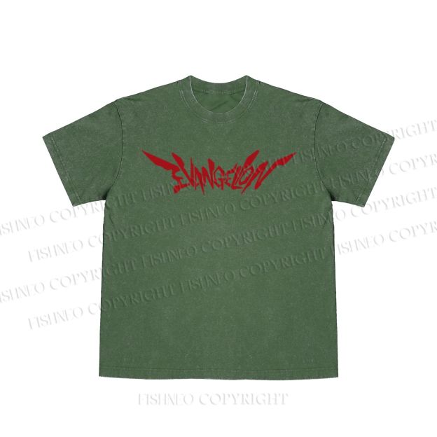 Neon Genesis Evangelion Unit 01 washed t shirt