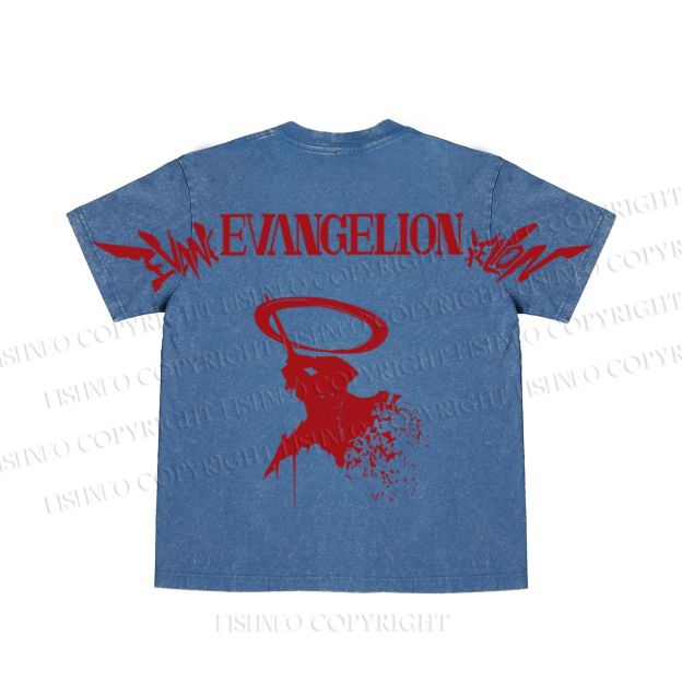 Neon Genesis Evangelion Unit 01 washed t shirt