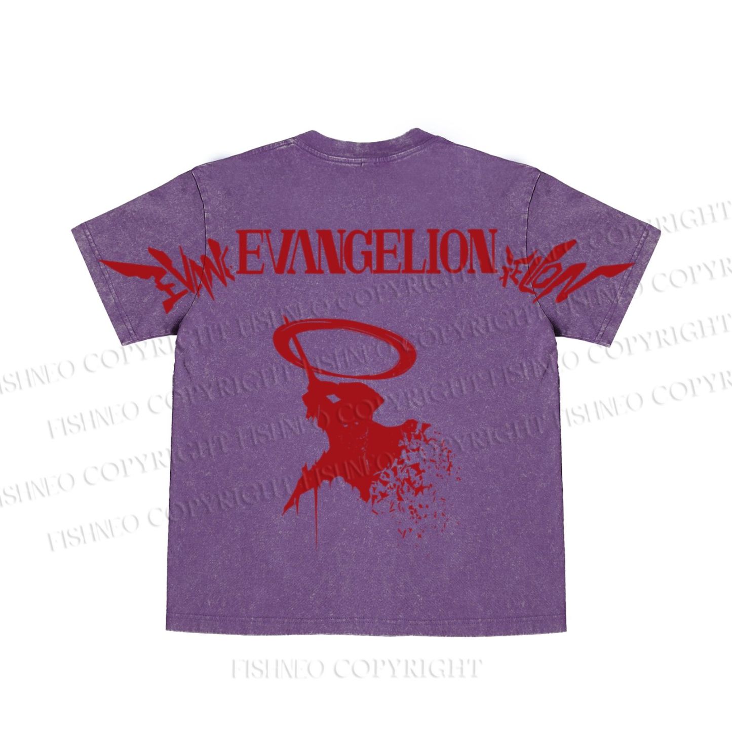 Neon Genesis Evangelion Unit 01 washed t shirt