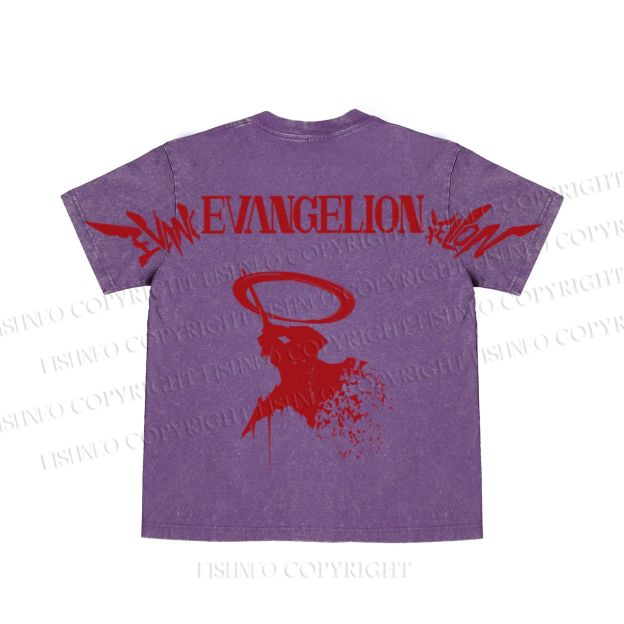 Neon Genesis Evangelion Unit 01 washed t shirt