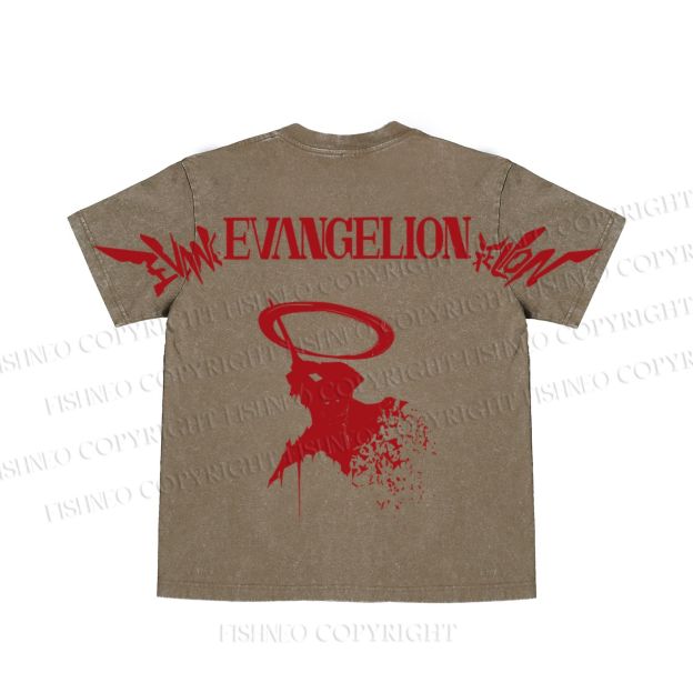 Neon Genesis Evangelion Unit 01 washed t shirt