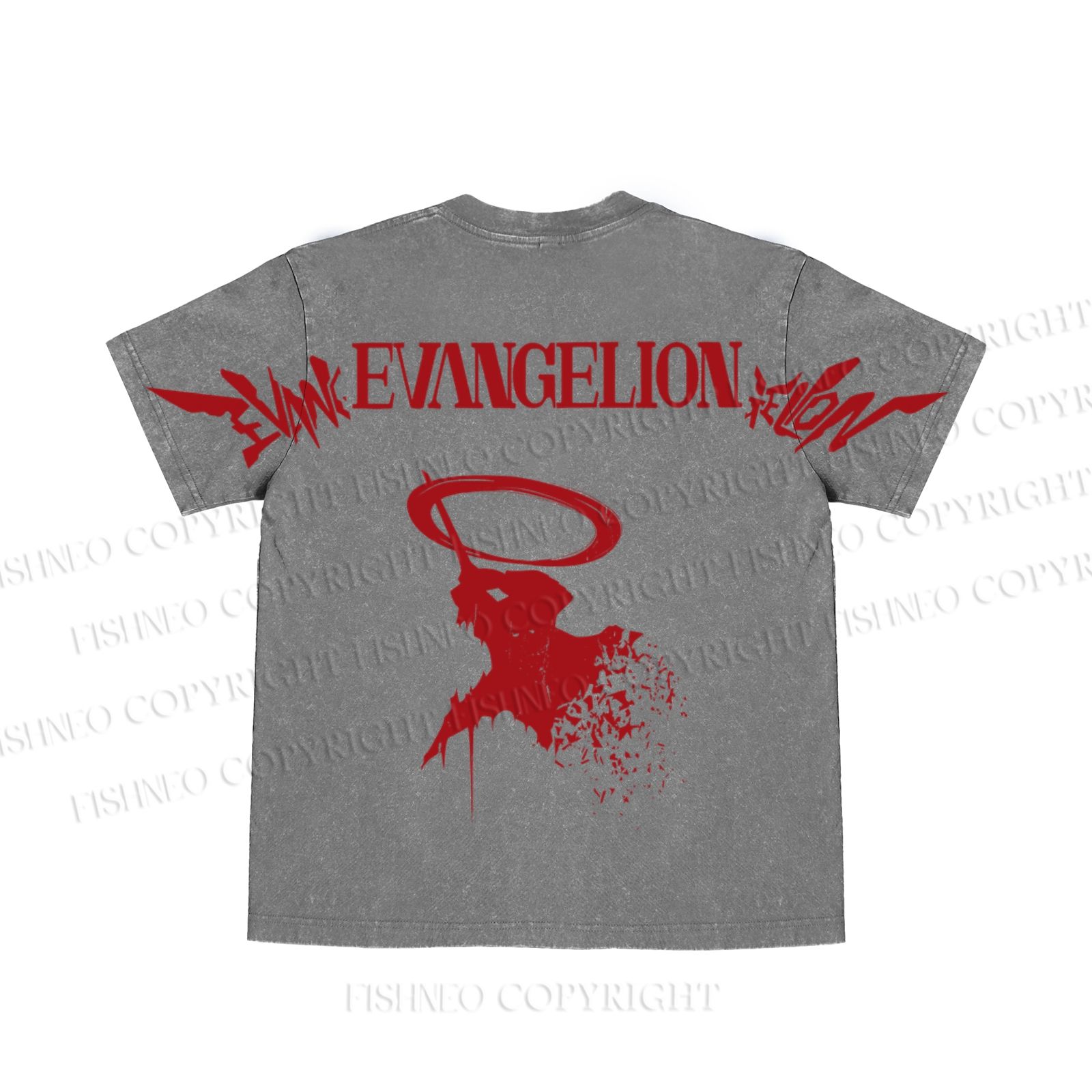 Neon Genesis Evangelion Unit 01 washed t shirt