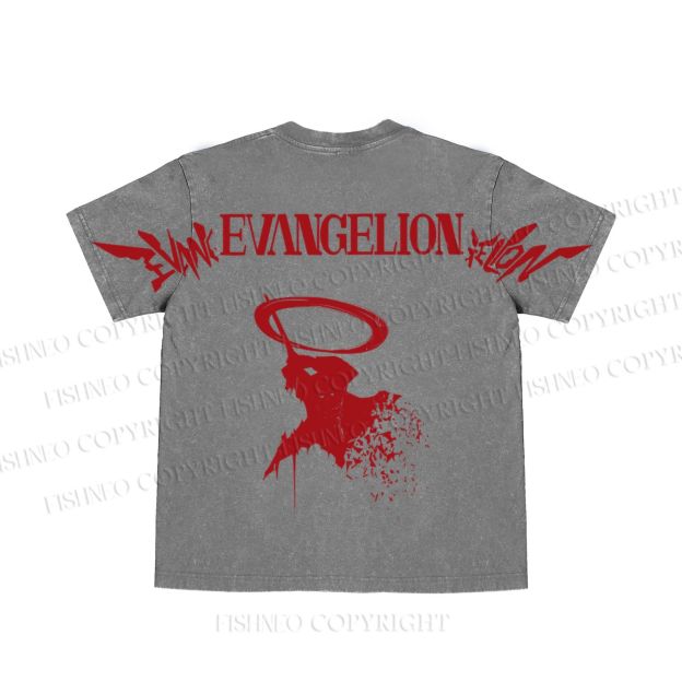 Neon Genesis Evangelion Unit 01 washed t shirt