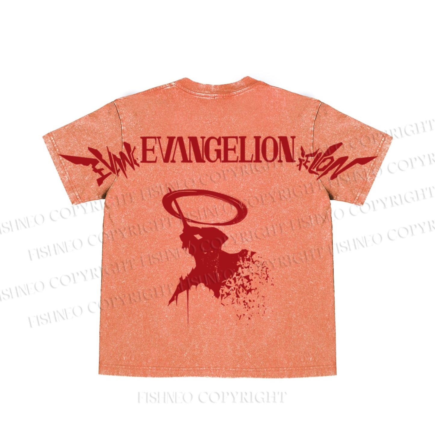 Neon Genesis Evangelion Unit 01 washed t shirt