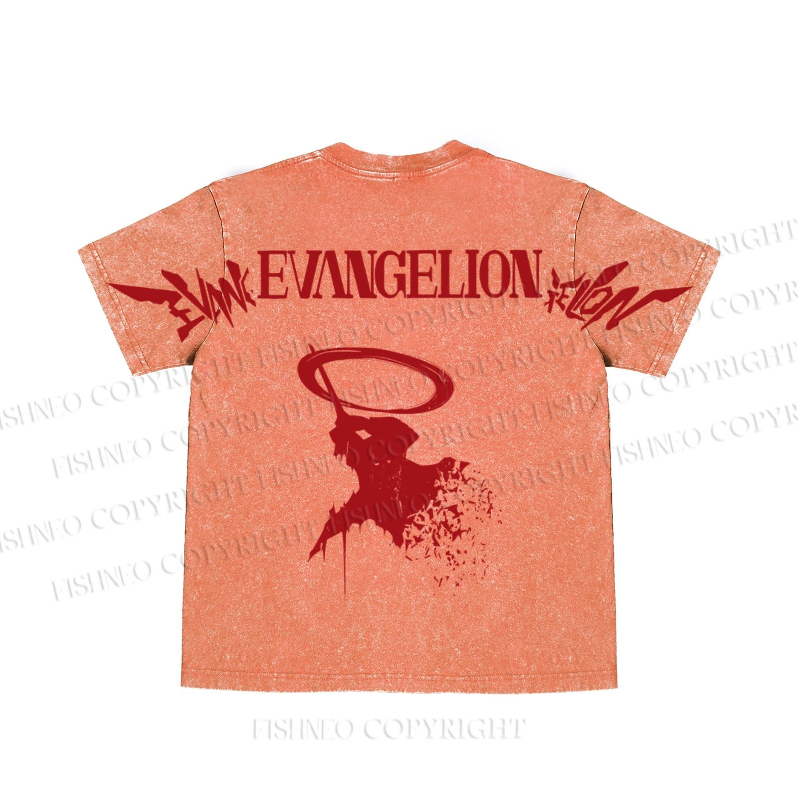 Neon Genesis Evangelion Unit 01 washed t shirt
