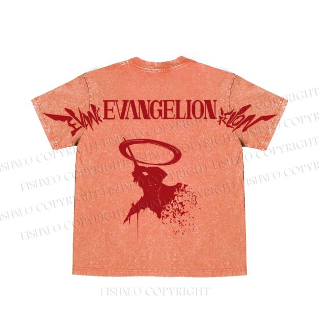 Neon Genesis Evangelion Unit 01 washed t shirt