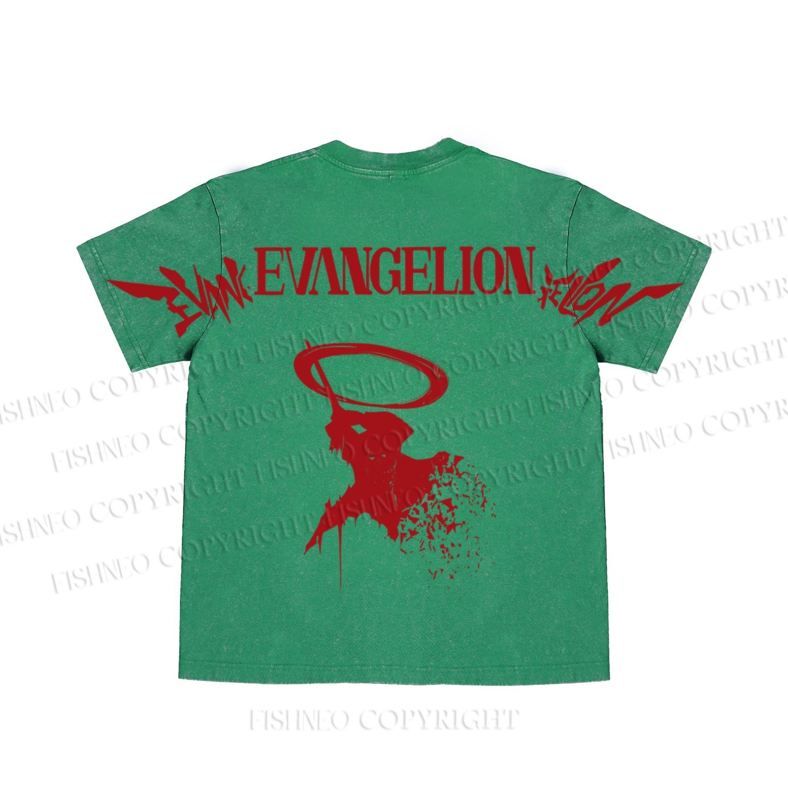 Neon Genesis Evangelion Unit 01 washed t shirt