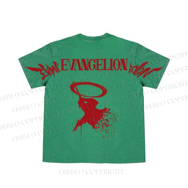 Neon Genesis Evangelion Unit 01 washed t shirt
