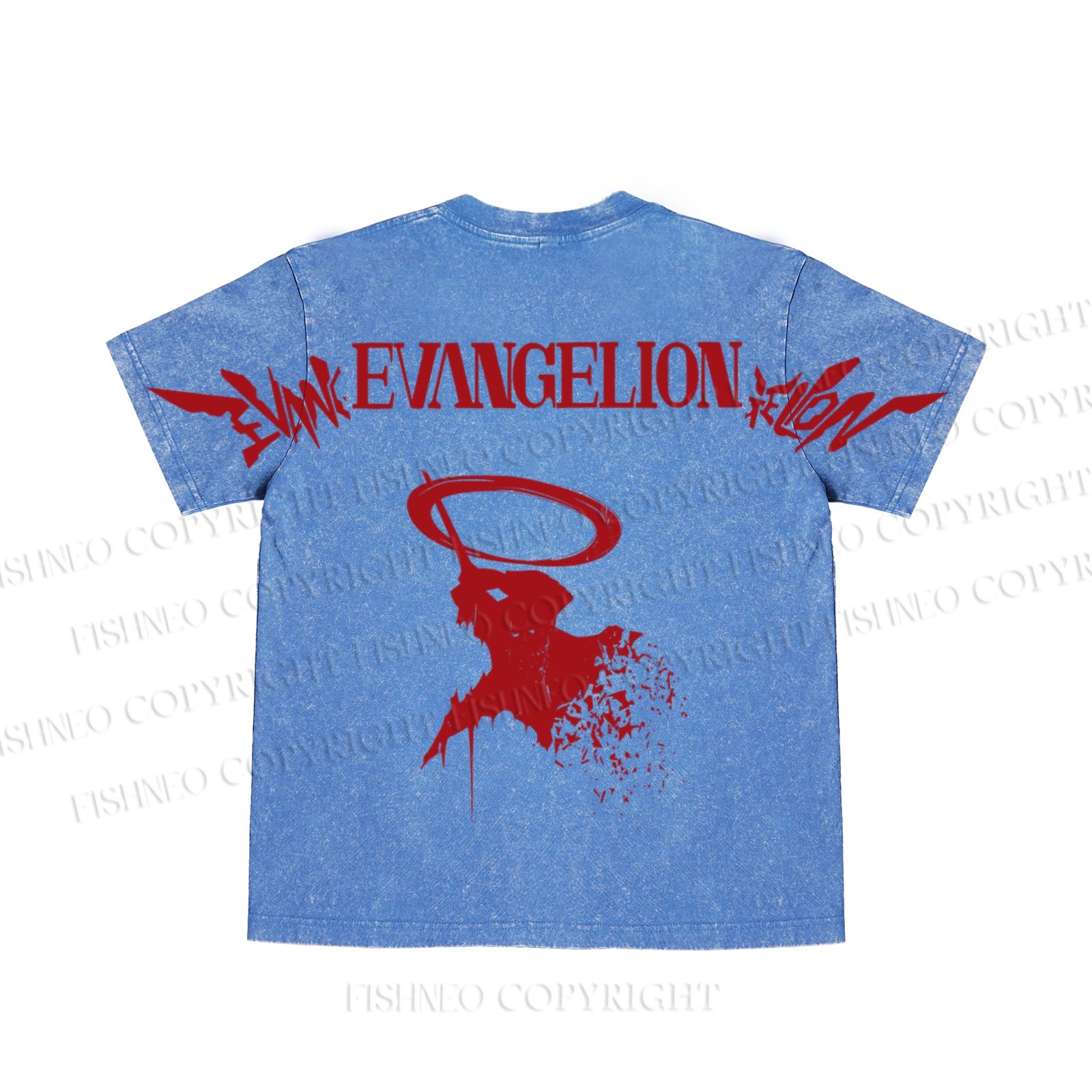 Neon Genesis Evangelion Unit 01 washed t shirt