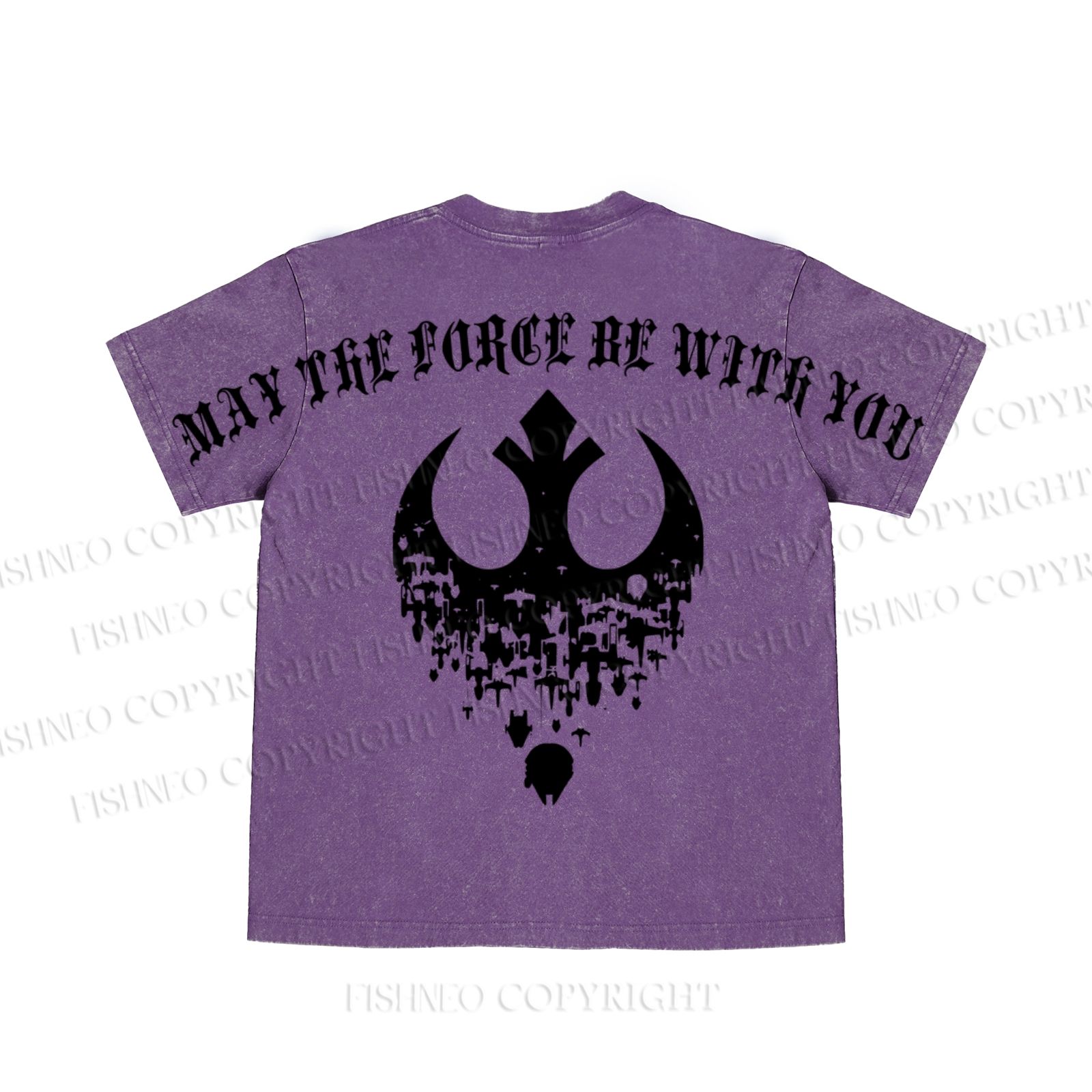 Star Wars May the Force be With You washed t shirt