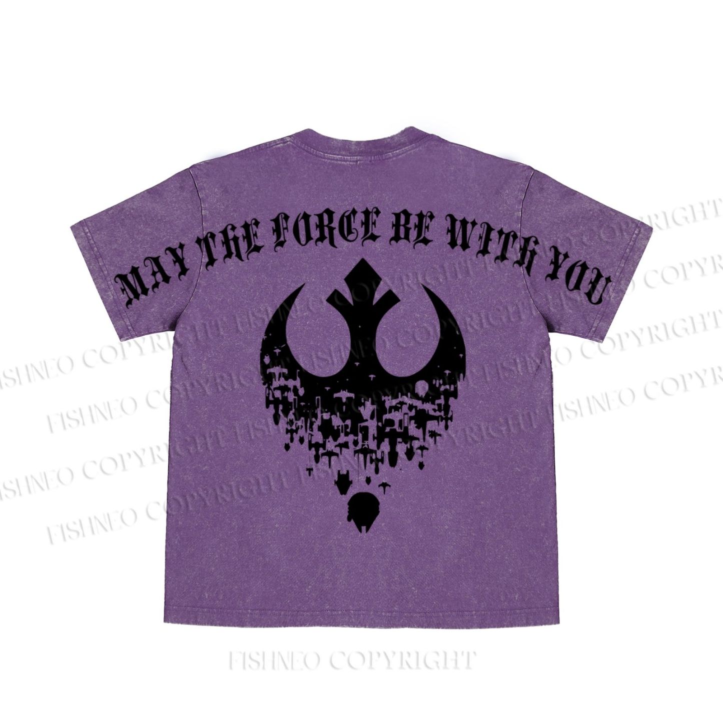 Star Wars May the Force be With You washed t shirt