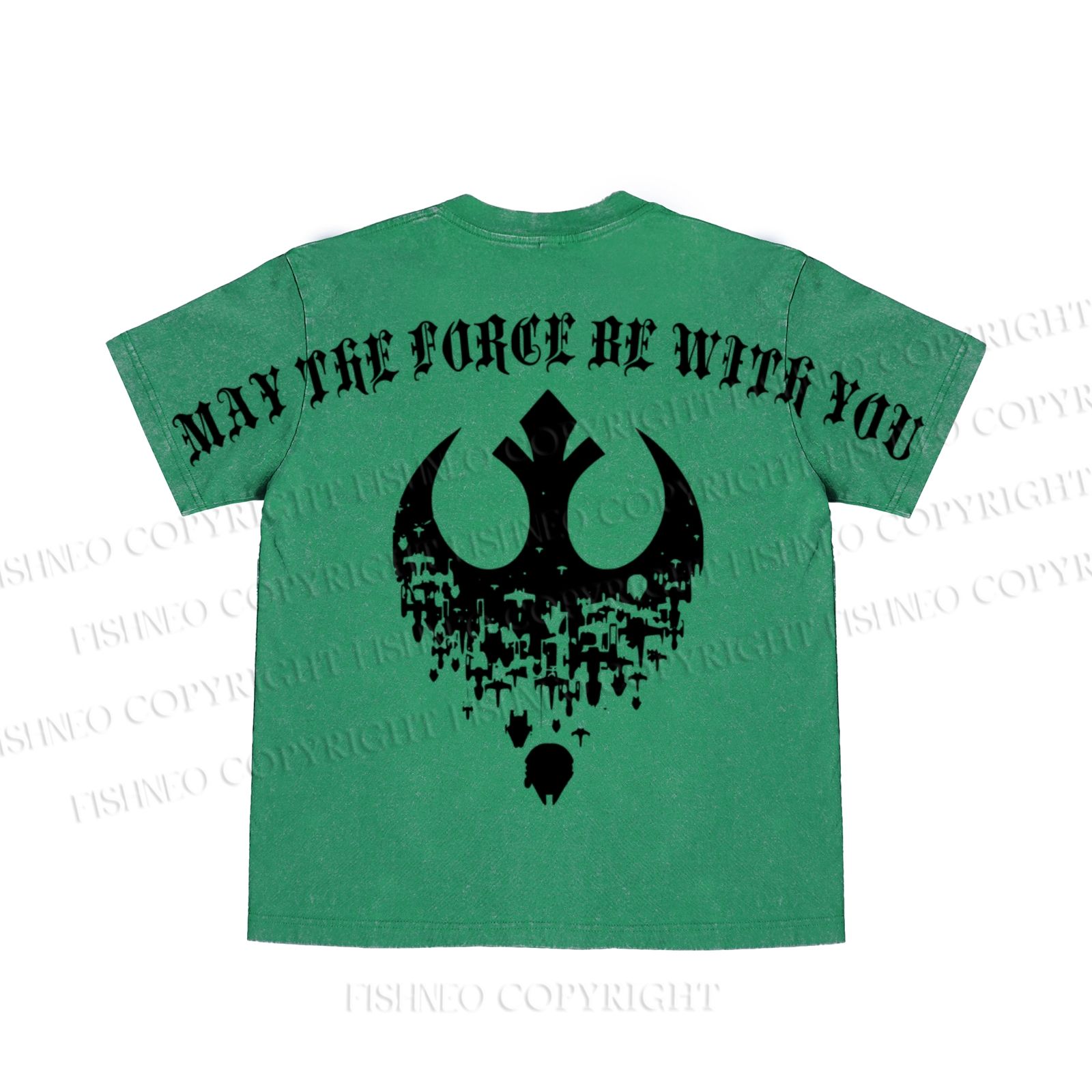 Star Wars May the Force be With You washed t shirt
