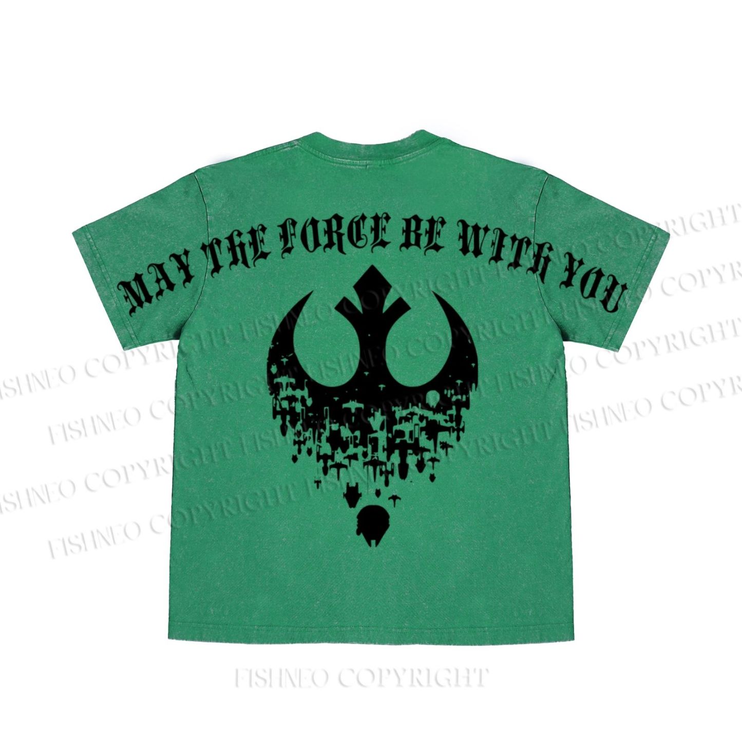 Star Wars May the Force be With You washed t shirt