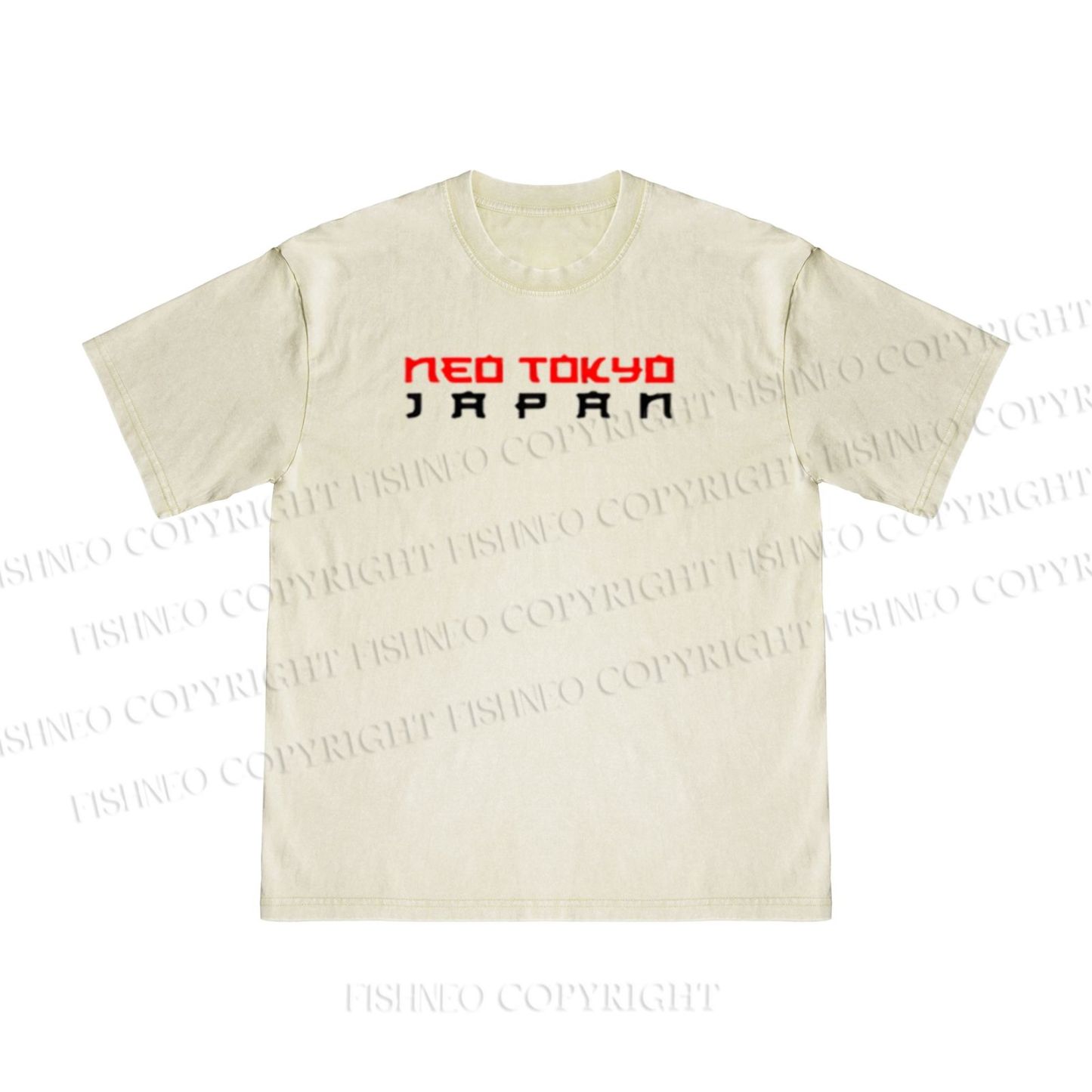 Akira Neo Tokyo Printed Washed T Shirt