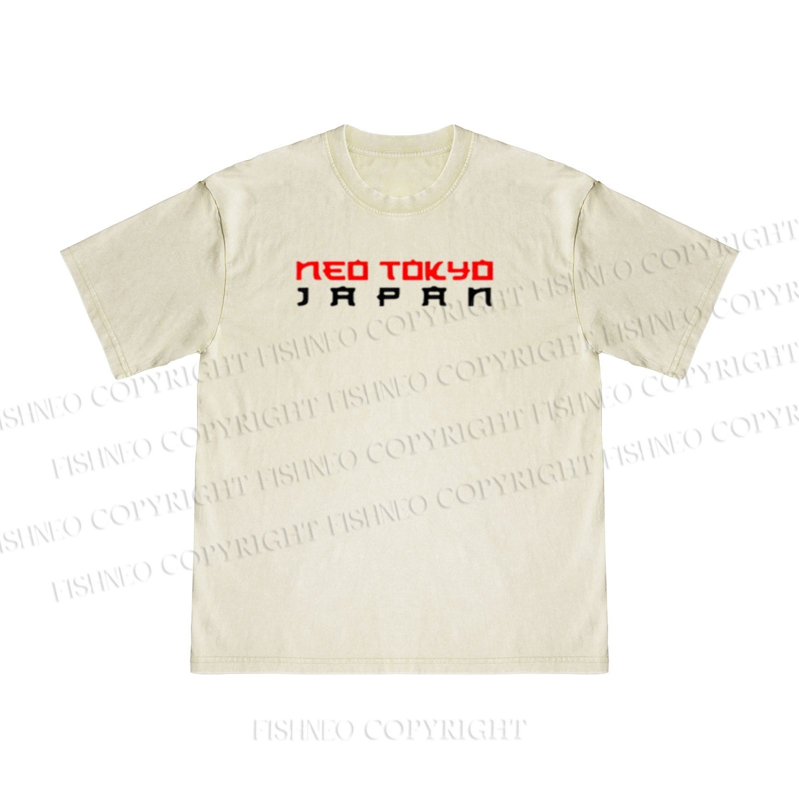 Akira Neo Tokyo Printed Washed T Shirt