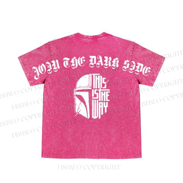 Star Wars Darth Vader Join the Dark Side washed t shirt