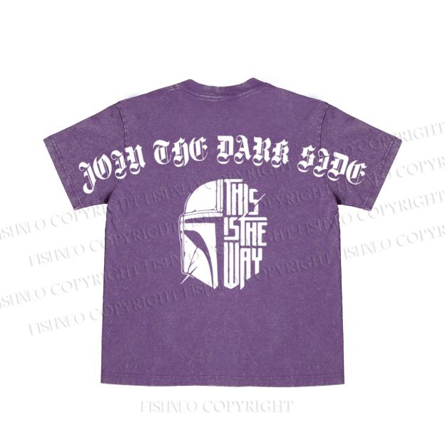 Star Wars Darth Vader Join the Dark Side washed t shirt